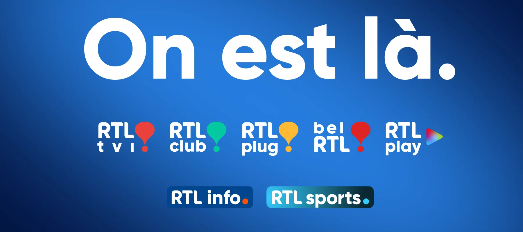 RTL Belgium wijzigt vormgeving RTL TVI, RTL Club, RTL Plug, RTL Play en Bel RTL