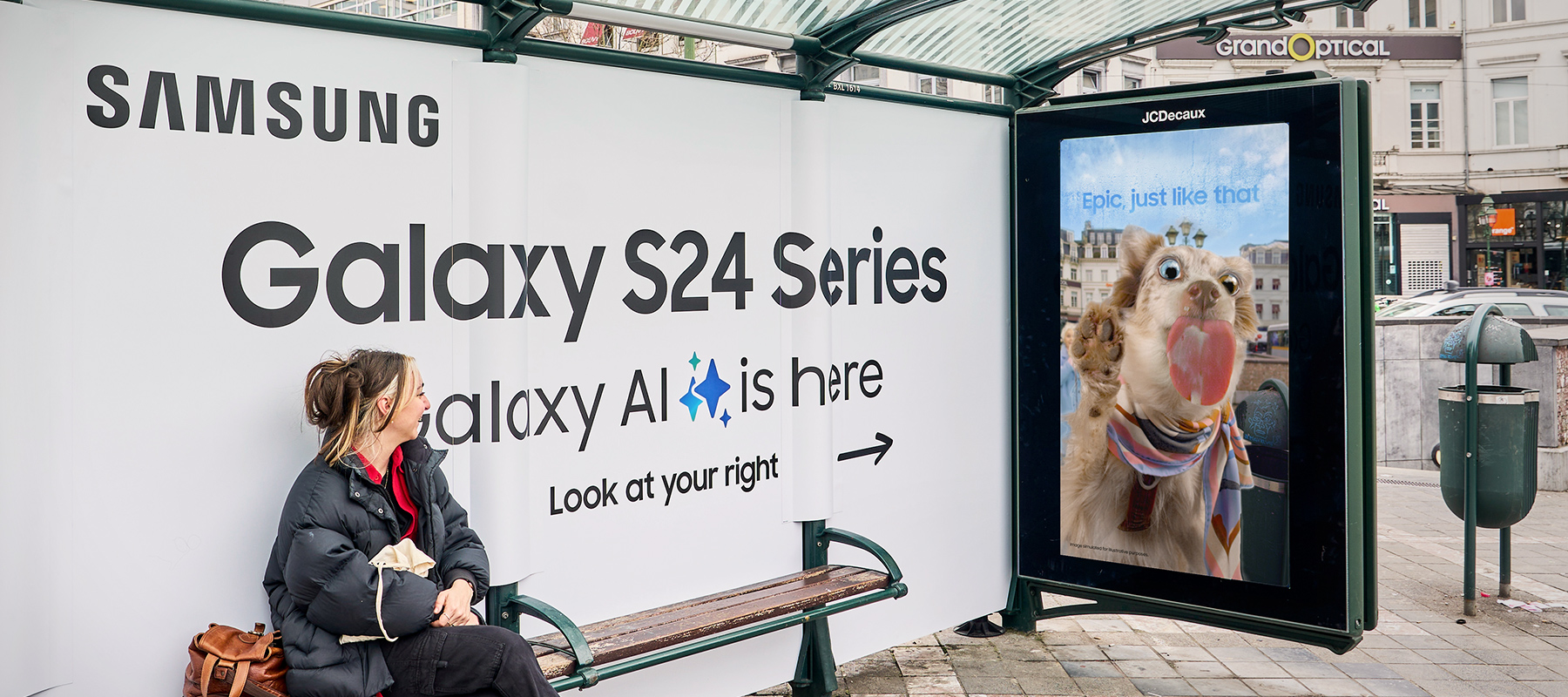 Cheil Benelux ontwikkelt augmented reality tramhalte voor Samsung